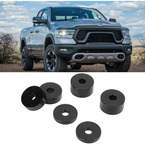 Kit de elevación de asiento delantero de metal para Dodge Ram 1500 de 5.ª generación - Altura ajustable, 6 insertos incluidos (1/5)