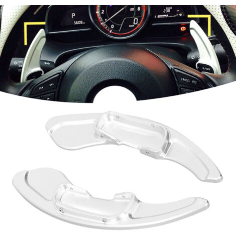Aletas de cambio de aluminio para Mazda 3/6/CX-3/CX-5/CX-9/MX-5 (2 piezas) (1/5)