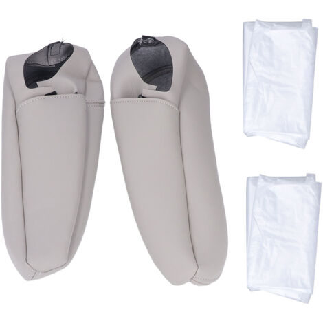 Protectores de cuero para los reposabrazos de los asientos delanteros del Tian Siena 2005-2010 - Juego de 2 piezas impermeables (1/5)