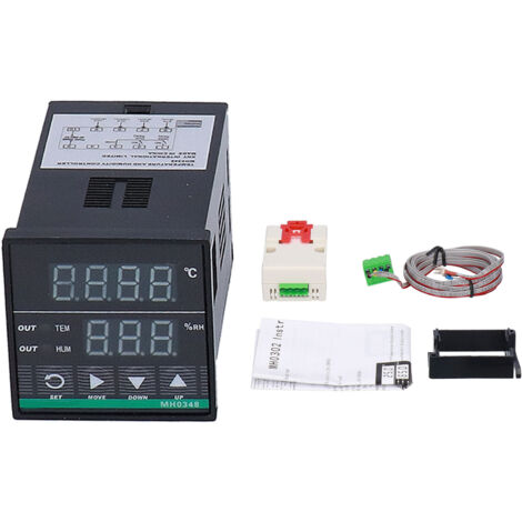 Controlador de temperatura y humedad MH0348, controlador digital inteligente de alta precisión, AC85-250V