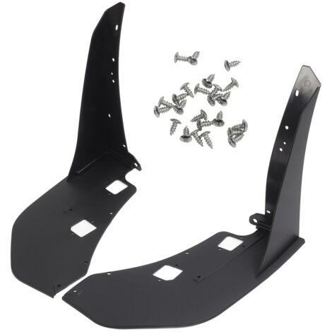 [Deflectores de guardabarros delanteros] ABS negro para Mustang GT500 2014-2021 - Mejora aerodinámica y protección contra colisiones
