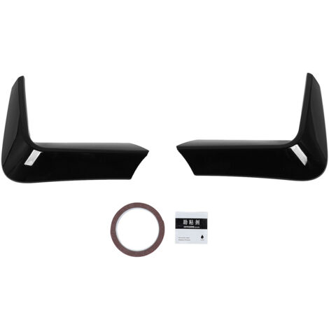 [Parachoques] + [Modelo F80/F82/F83] + [Divisor lateral negro brillante] - Par de extensiones aerodinámicas ABS para BMW M3/M4 (2014-2020) (1/5)