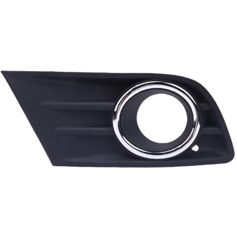 Cubierta de faro antiniebla ABS con anillo cromado, lado del pasajero 71102 SZA A50, parachoques elegante (1/5)
