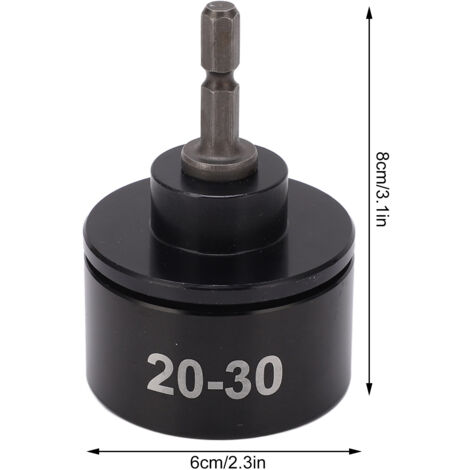 Cabezal de máquina selladora eléctrica - Metálico - Para tapas de 20 a 30 mm - Apriete, afloje, rotación