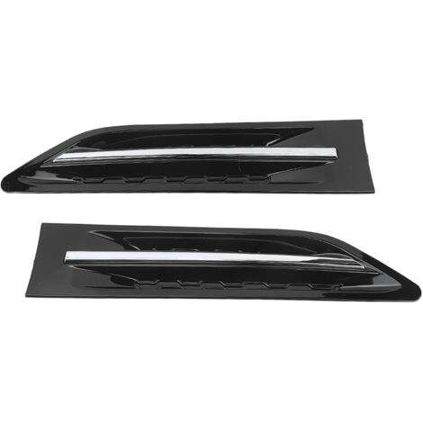 Kit de embellecedores laterales negros para rejillas de ventilación de KIA OPTIMA 2.0L 2.4L ABS (par) (1/5)
