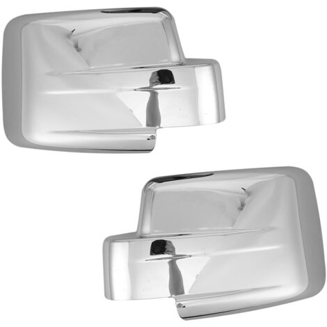 Cubiertas de espejo cromadas de ABS - Compatibles con Jeep Liberty 2008-2012 y Dodge Nitro 2007-2011 - 2 piezas (1/5)