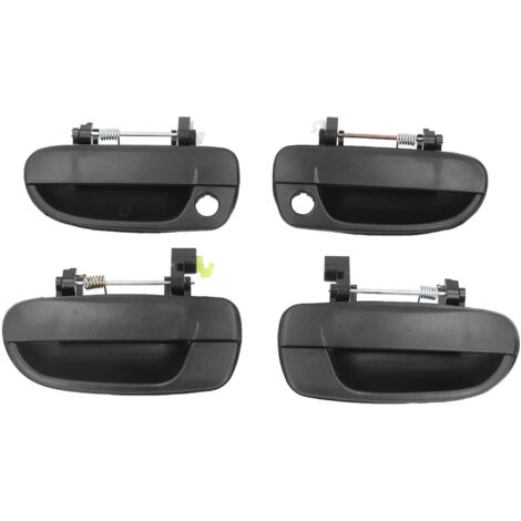 Manija exterior de puerta, 4 piezas 82650-25000, accesorio para automóvil compatible con Hyundai Accent 2000-2006, ABS duradero (1/5)