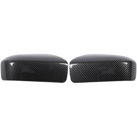 [Cubiertas de espejo] [2 piezas] para Accord 2003-2007 [material ABS] [negro carbón] (1/5)