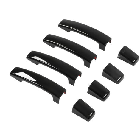 Protector de manija de puerta exterior de ABS negro para Land Rover Freelander 2 LR2 2007-2012 y Discovery 3 LR3 2004-2009. (1/5)