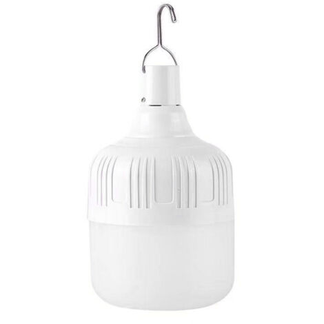 Luz de emergencia LED recargable por USB de 80 W/80 mm para uso en exteriores: luz homogénea, de bajo consumo y larga duración. (1/5)