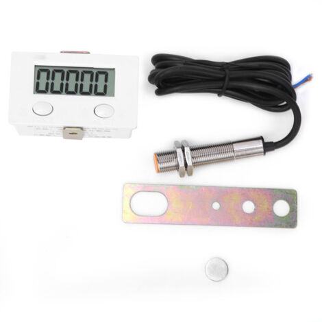 Contador magnéticoBEM-5C12φ con pantalla LCD digital de 5 dígitos y detector de metales (1/5)
