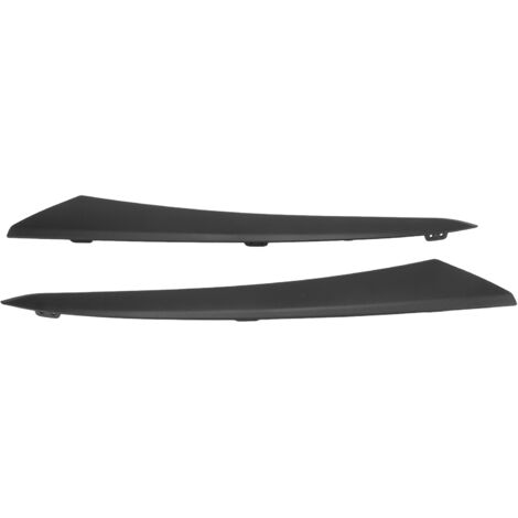 Parasoles para faros delanteros del Civic 2022-2023, 2 piezas, ABS negro, fácil instalación. (1/5)