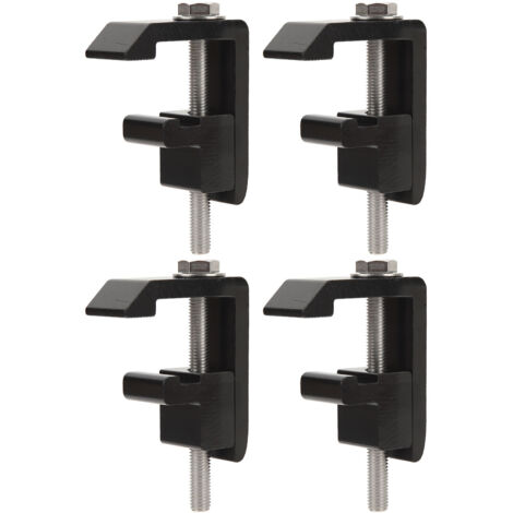 Juego de 4 clips de montaje para rieles de camioneta Tacoma Tundra P AC 04N, aluminio de alta resistencia. (1/5)