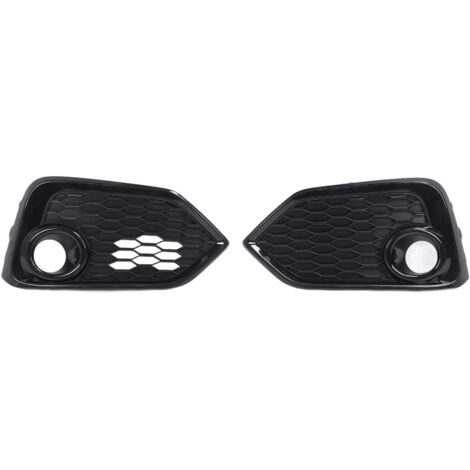 Embellecedor de faro antiniebla [71103TGGA20/71108TGGA20/71108TGGA30] 1 par, ABS negro brillante para Civic Si Coupé/Hatchback 2017-2019 (1/5)