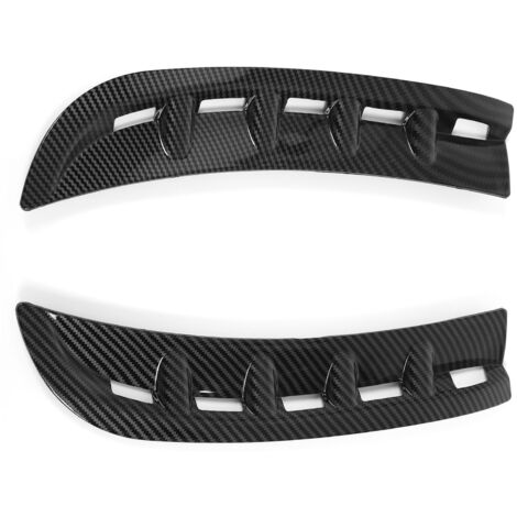 Par de alerones delanteros de fibra de carbono para Mercedes-Benz CLS-Class C257 AMG-Line (1/5)
