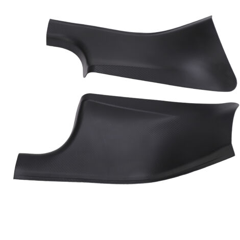 Protector de escalón para puerta de Tesla Model Y 2021-2024 - 2 placas de ABS con acabado de carbono (1/5)