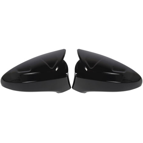 [Cubiertas para espejos laterales] ABS - 2 piezas, negro brillante para IS200t IS250 IS350 GS ES CT RC LS IS - Fácil instalación (1/5)