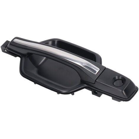 Manija exterior de la puerta del lado del conductor izquierda MR970411 negra para Mitsubishi Montero 2001-2006 (1/5)