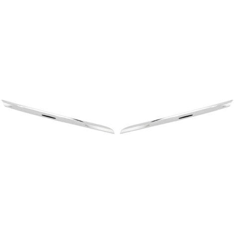 Tira cromada para parrilla 620759133R para Renault Clio IV Facelift (2016-2019) - Juego premium de 2 piezas (1/5)
