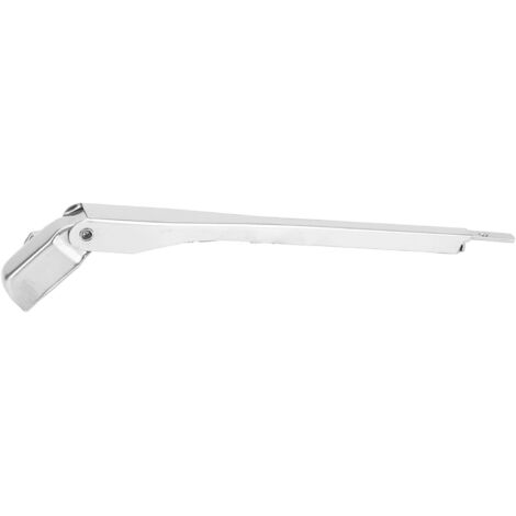 Limpiaparabrisas eléctrico ajustable de acero inoxidable (de 7 a 11 pulgadas) - Para cañas de pescar, barcos, tractores y UTV.