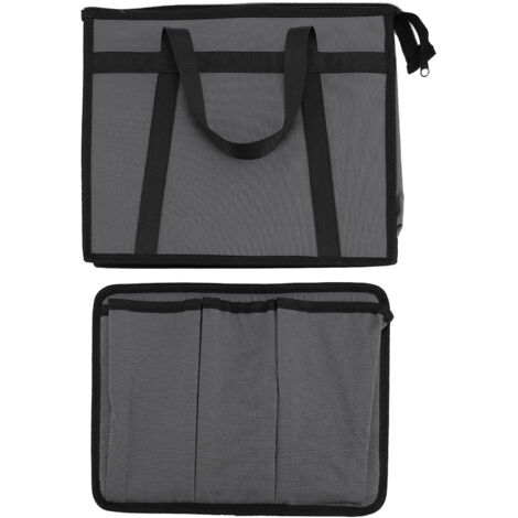 Estuche de transporte para miniplatos - Bolsa Oxford impermeable de gran capacidad (340x300x75 mm) para viajes y almacenamiento. (1/5)