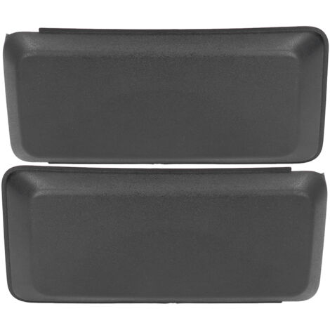 Protectores de parachoques delantero para Ford F150 2018-2020 - Kit de 2 inserciones de ABS negro (1/5)
