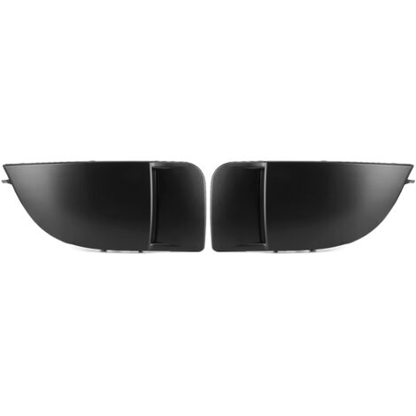 Lente de faro antiniebla de lámina ABS para Subaru Impreza WRX STI de 8.ª generación (2004-2005) en color negro mate. (1/4)
