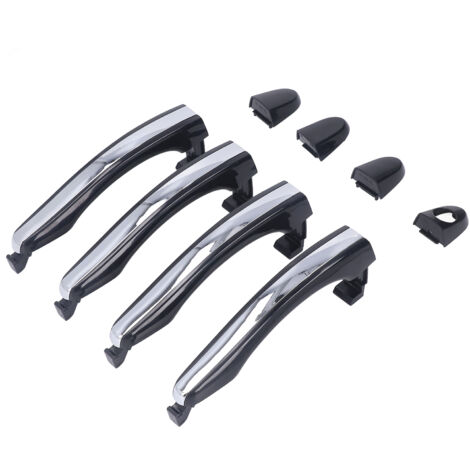 Manija exterior de puerta de ABS cromado, número de pieza 82651-3L000, 4 piezas para Hyundai Azera 2006-2011 (1/5)