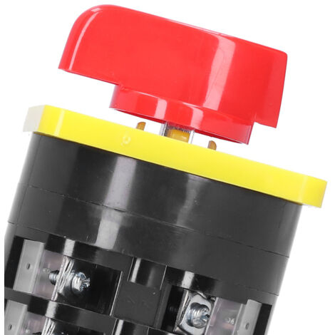 Universeller Drehschalter LW5D-16D1050 – Positionierbar, Silberkontakte, 16A / 110-380V, 1-0-2 Stellung