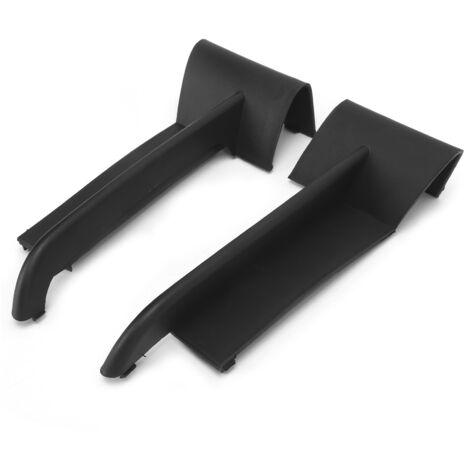 Parrilla delantera negra de ABS BMW 51117056093, kit de 2 piezas para 745Li Base 2002-2005 (1/5)