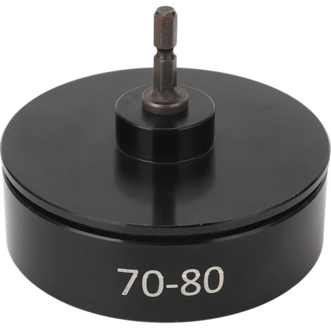 Boquilla para máquina taponadora eléctrica con almohadilla de sellado y diámetro de 70-80 mm.