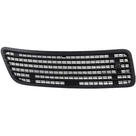Rejilla superior del capó para Mercedes-Benz Clase S W221 (2007-2013), lado izquierdo, en ABS negro, que mejora la ventilación y el estilo. (1/5)