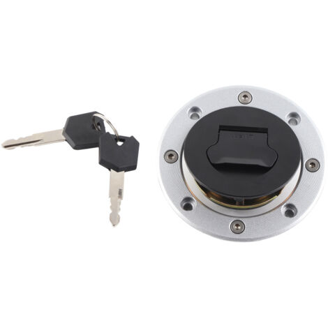Tapón del depósito de combustible de la motocicleta con 2 llaves para Suzuki SV1000 SV650 GSX1250 Hayabusa (1/5)