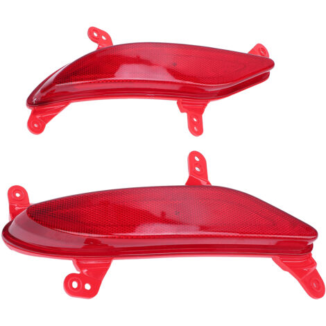 Tiras reflectantes para el parachoques trasero del Santa Fe Sport 2013-2016. Kit 924062W200. ABS rojo. 2 piezas. (1/5)