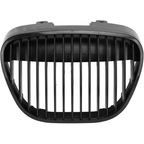 Parrilla central delantera de ABS negro sin logo 6L0853651D - Radiador delantero para Seat Ibiza/Córdoba 6L (2002-2009) - Protección y estilo - Fácil instalación (1/5)