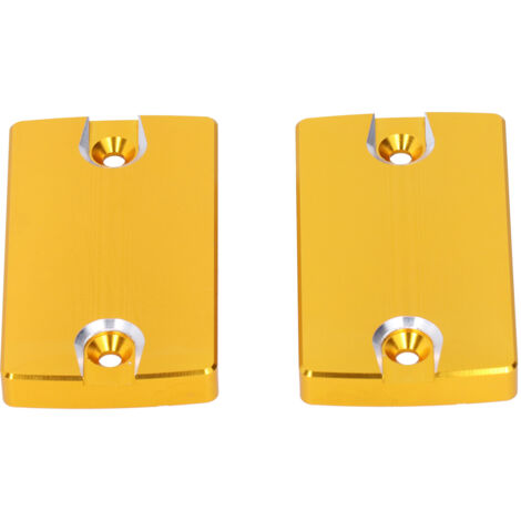 Tapones del depósito de líquido de freno delantero para Suzuki Hayabusa GSX1300R GSX1400 DL1000, kit de aluminio (1/5)
