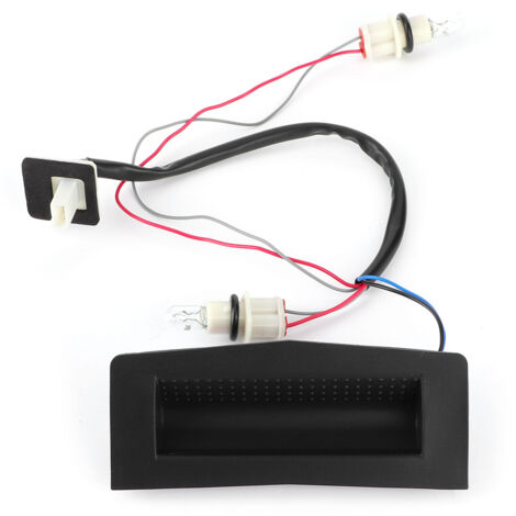 Interruptor de portón trasero, modelo 13223919/6240398, ABS negro, botón pulsador para apertura, compatible con Opel Astra H (2004-2010) y Astravan. (1/4)