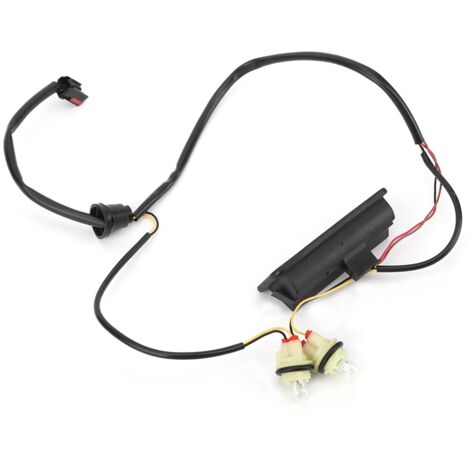 Manilla de control de la puerta trasera con bombilla LR079909 ABS negra, compatible con Land Rover Freelander 2 2006-2015 (1/4)