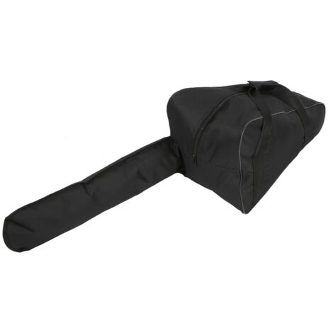 Bolsa impermeable para transportar motosierras - Alta resistencia - Bolsa portátil Oxford para trabajos forestales (Negra) (1/5)