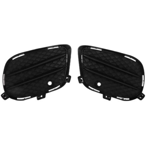 Parachoques delantero de 2 piezas de ABS negro para GLE W166 AMG 2015-2019 (1/5)