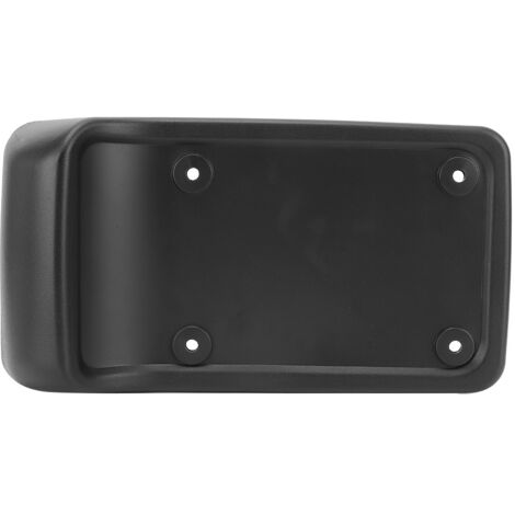 Soporte de matrícula trasera de ABS negro compatible con Jeep Wrangler TJ 1997-2006 (1/5)