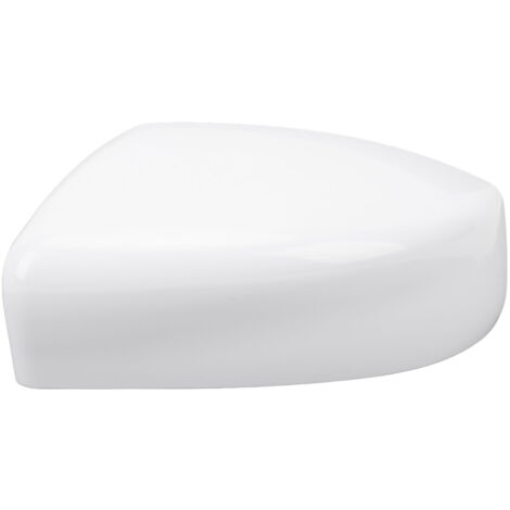 Cubierta de espejo lateral de ABS blanco para Nissan Sentra 2012-2019 sin intermitentes. (1/5)