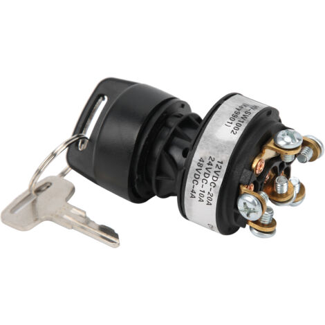 Interruptor de encendido de 3 posiciones para JLG, modelo 4360469/4360470, interruptor robusto. (1/5)