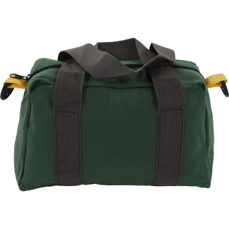 Bolsa de herramientas impermeable de gran capacidad de 36 cm para técnicos con bolsillos laterales. (1/5)