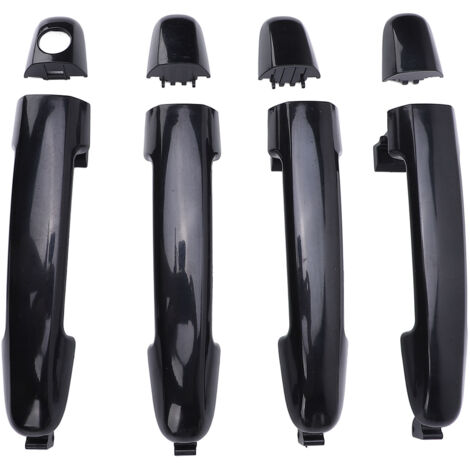 Manijas exteriores para puertas de SONATA NF 2006-2010 - Juego de 4 en ABS negro, OEM 82651-3K000 (1/5)