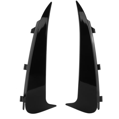 [Kit de embellecedores de ventilación] - Embellecedor de ABS negro brillante para Mercedes-Benz Clase C W205 Sedán AMG-Line 2015-2018 (Pre-Facelift) - Par (1/5)