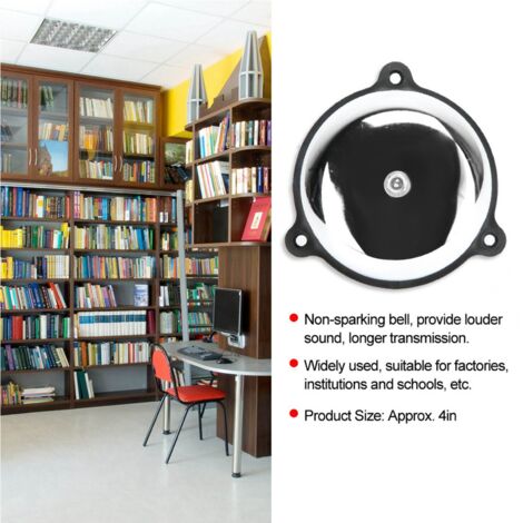 Timbre eléctrico antichispas UZC4-100MM para instituciones y escuelas (220V)
