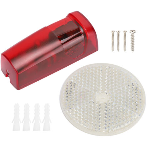 Sensor de barrera óptico infrarrojo, detector automático de puertas giratorias/correderas, sistema de alarma