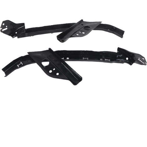 Soporte para parachoques y faros delanteros para Honda Civic 2012-2015, 2 piezas, refuerzo frontal de metal duradero.