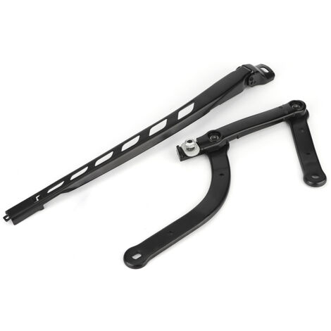 Brazo de limpiaparabrisas de hierro 61617185366 para BMW E60 E63 E64 - Brazo delantero derecho (componente y soporte incluidos) (1/4)